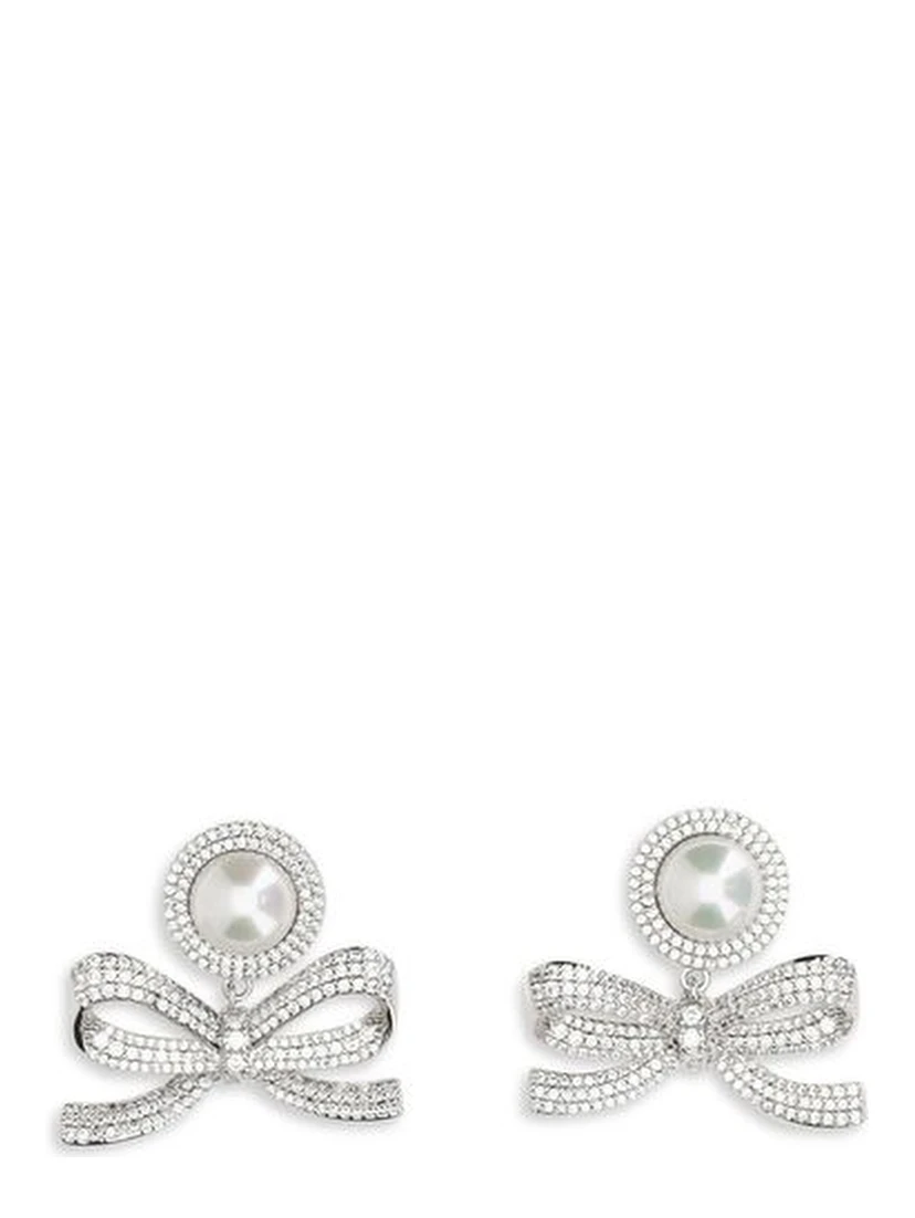 Silver Brass Earrings