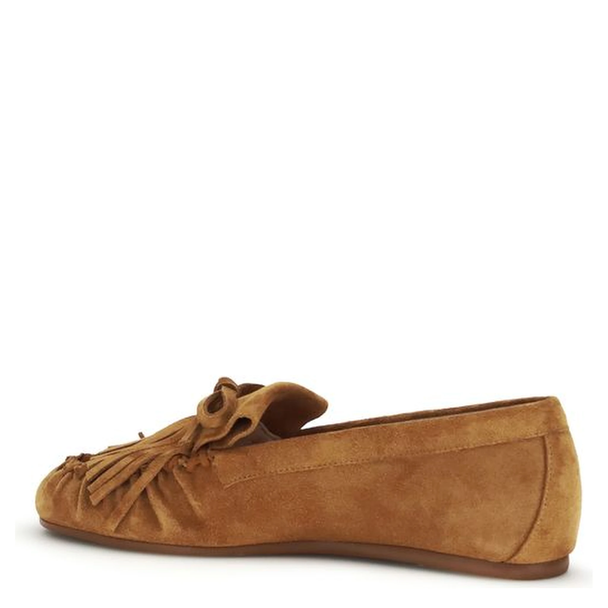 حذاء بوس توروس سهل الارتداء من جلد العجل البني