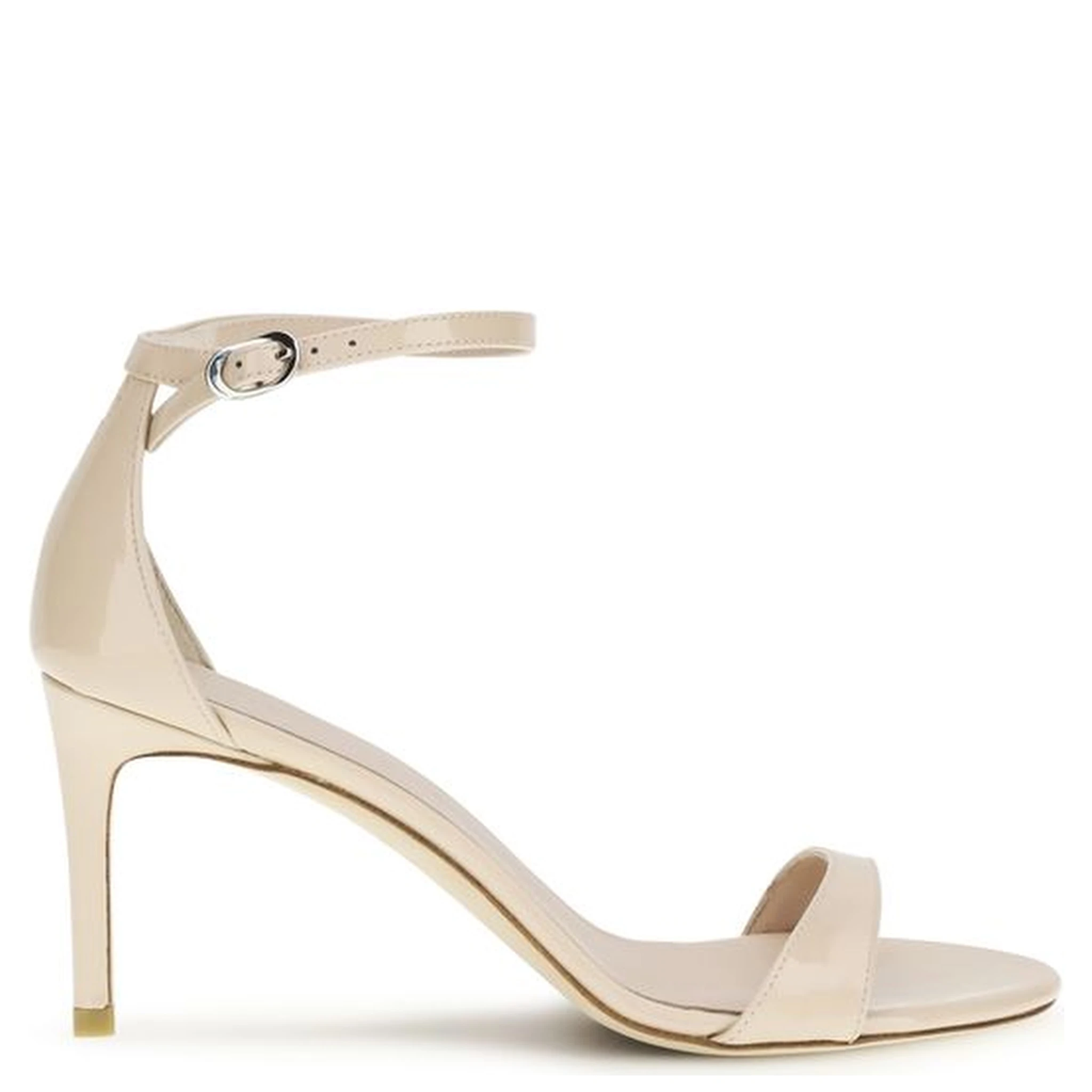 Multicolor Calf Leather Bos Taurus Stiletto Heel Sandals