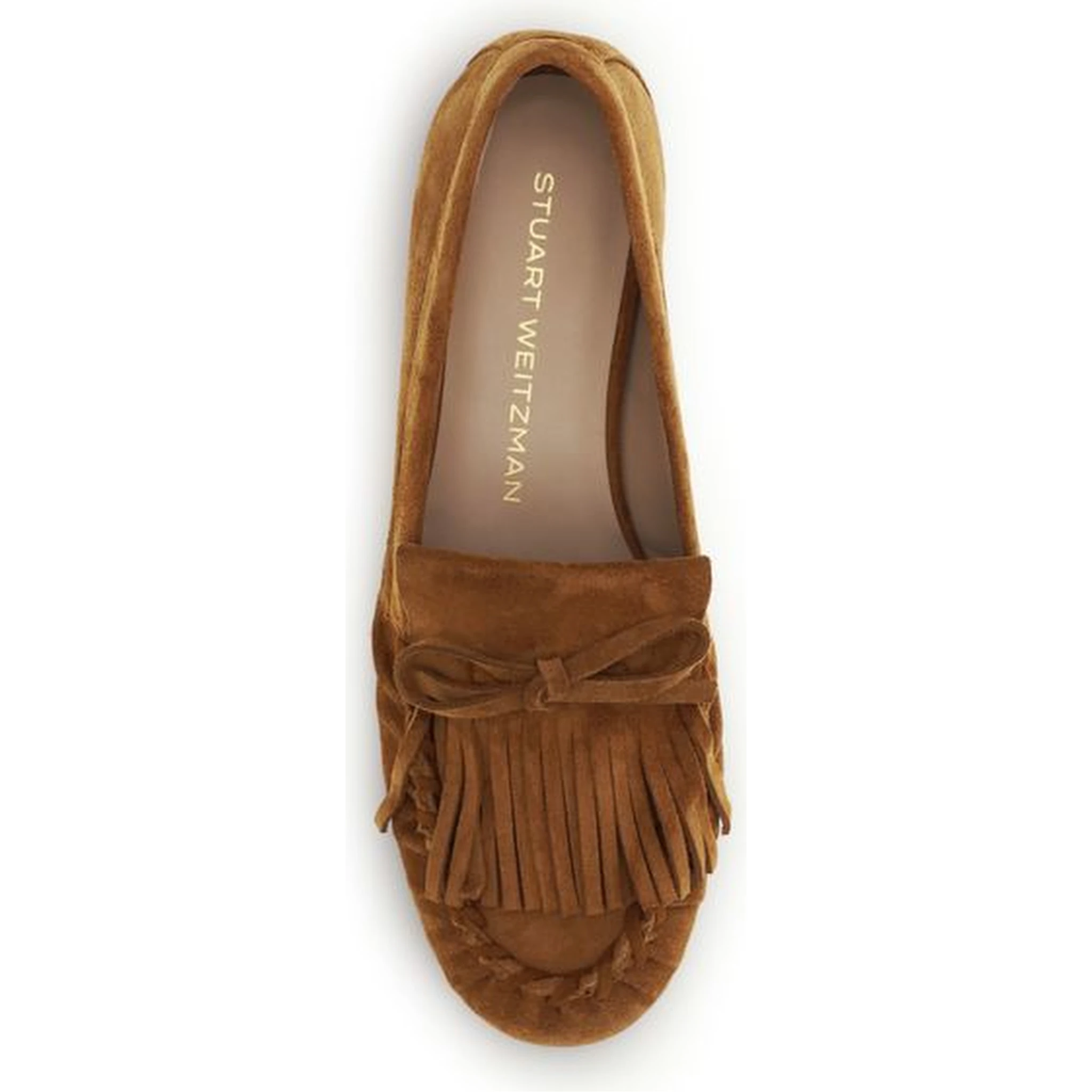 حذاء بوس توروس سهل الارتداء من جلد العجل البني