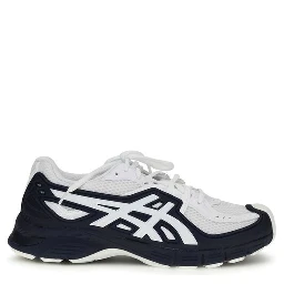 Black Polyester Athletic Sneakers