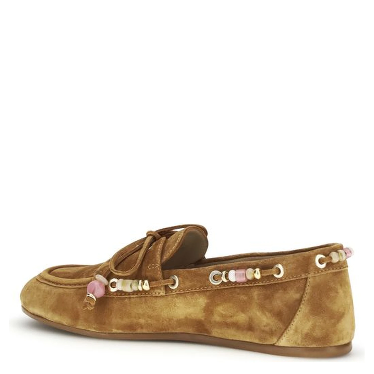 Brown Calf Leather Bos Taurus Slip-On Loafers