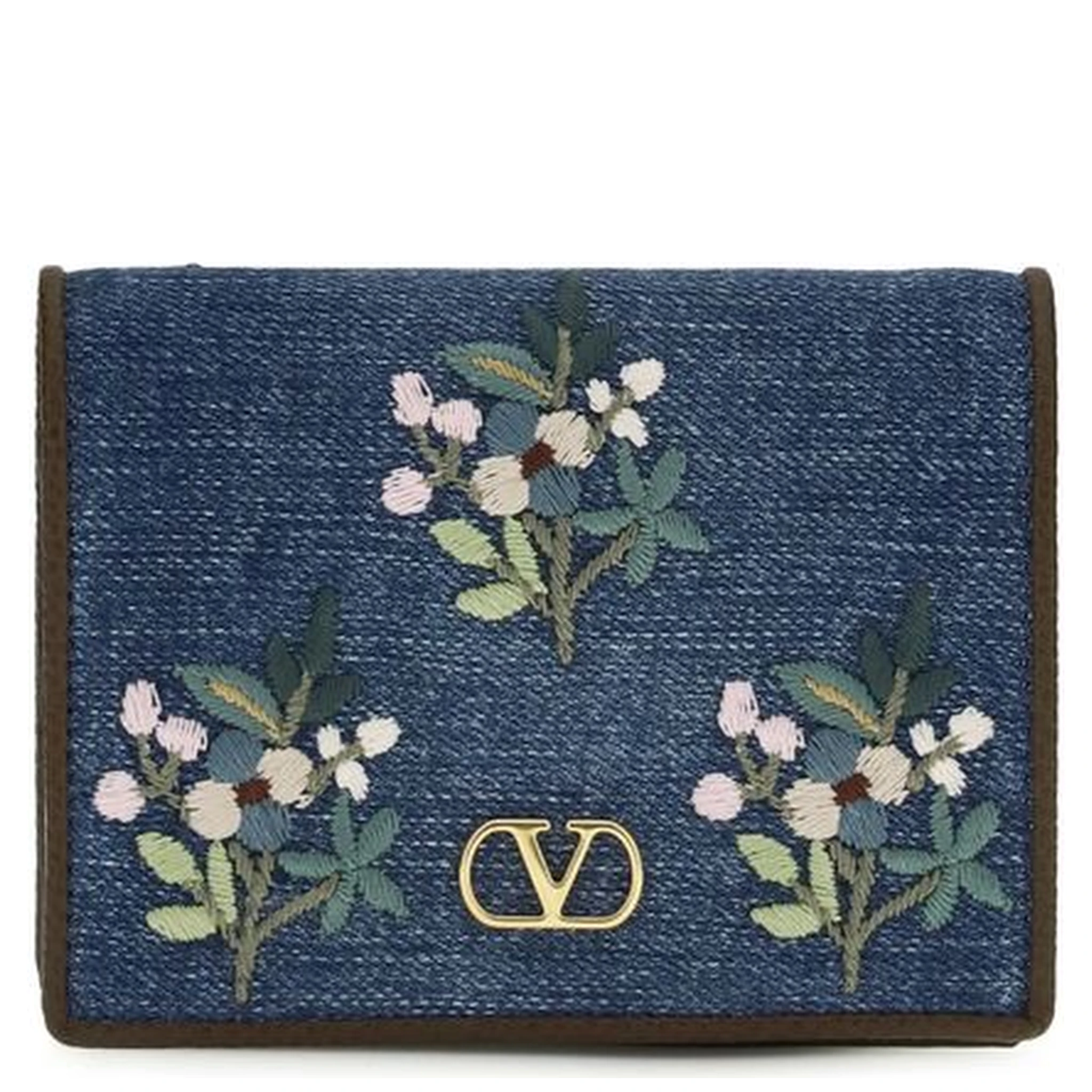 Blue Cotton Wallet