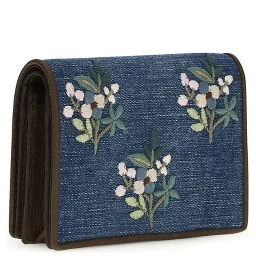 Blue Cotton Wallet