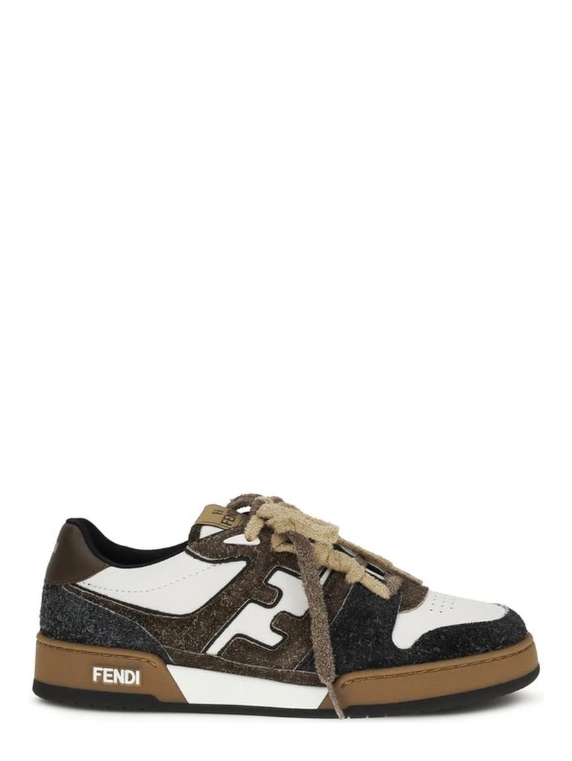 Multicolor Calf Leather Bos Taurus Low Top Sneakers