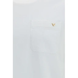 تي شيرت قطني أبيض