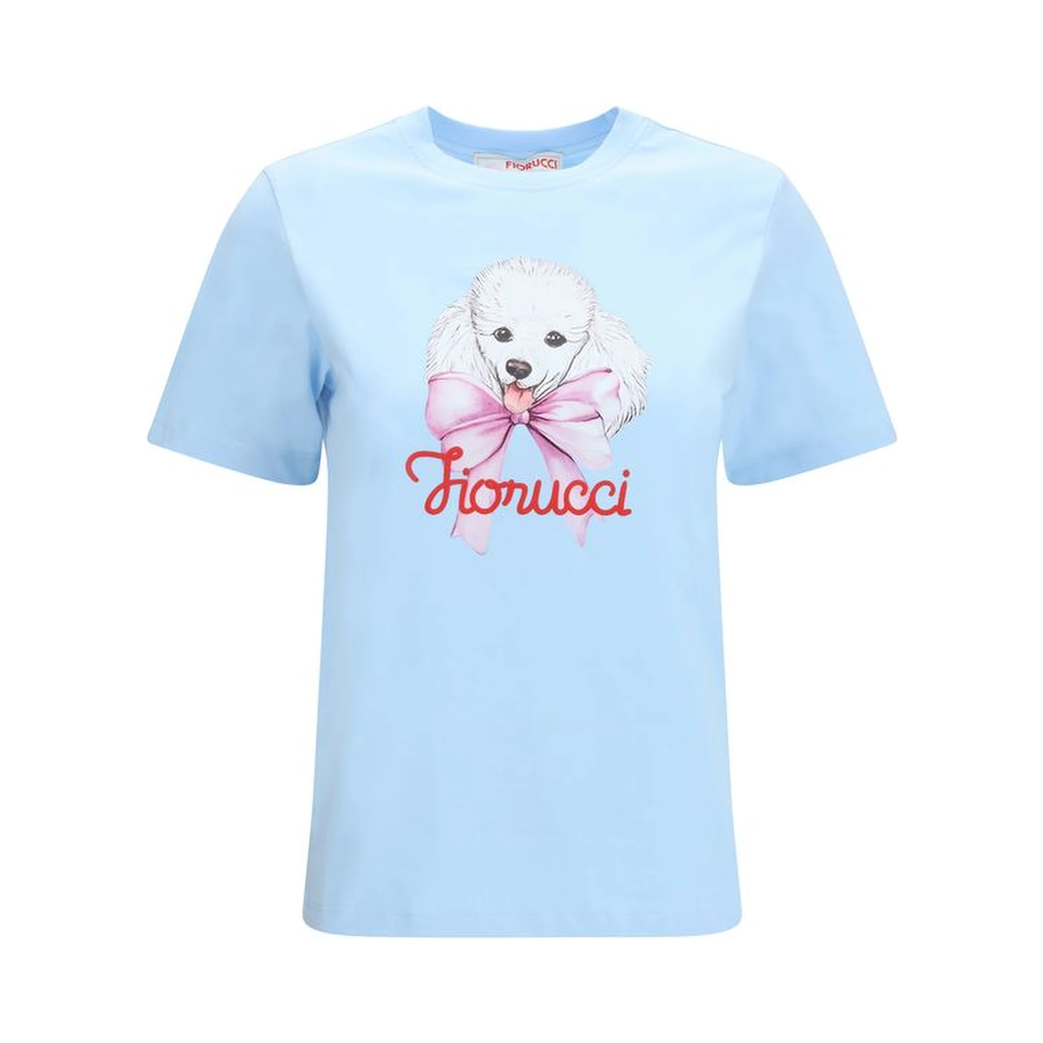 تيشيرت قطني أزرق