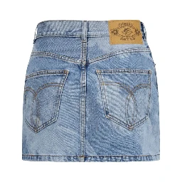 Blue Denim Skirt