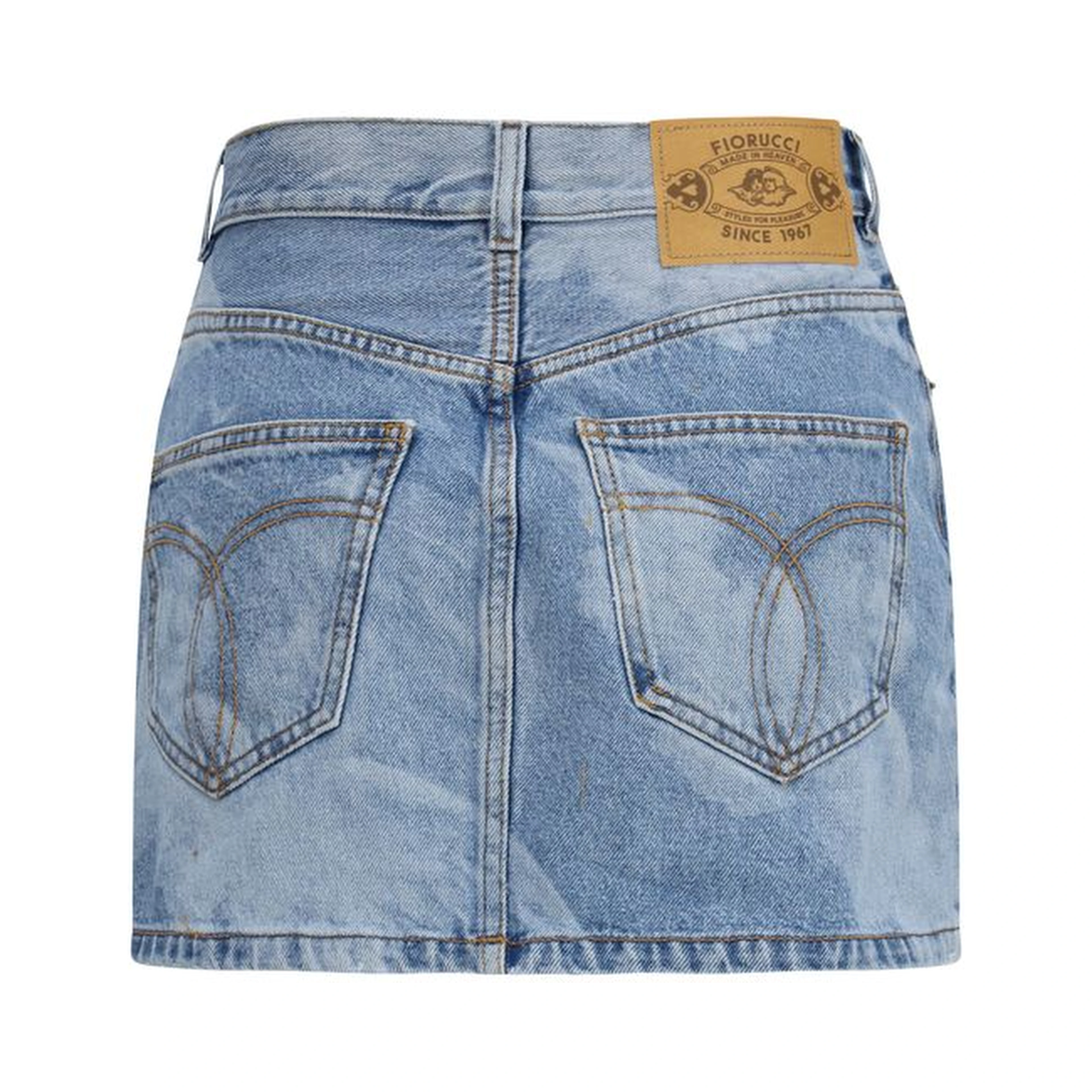 Blue Denim Skirt
