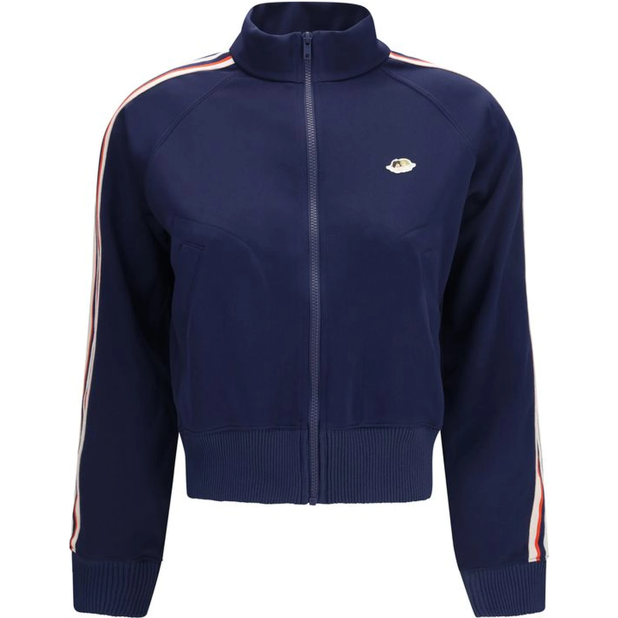 Blue Polyester Sweatshirt