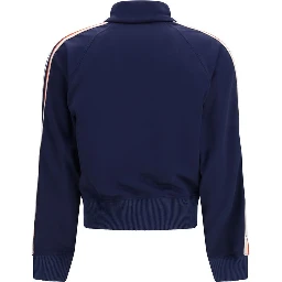 Blue Polyester Sweatshirt