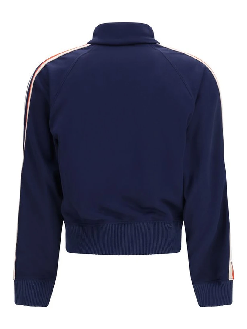 Blue Polyester Sweatshirt