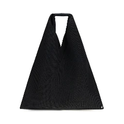 Black Polyester Handbag