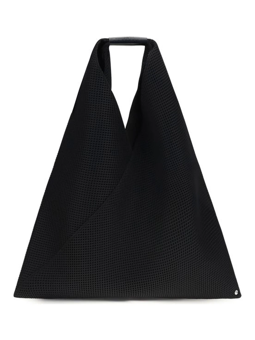 Black Polyester Handbag