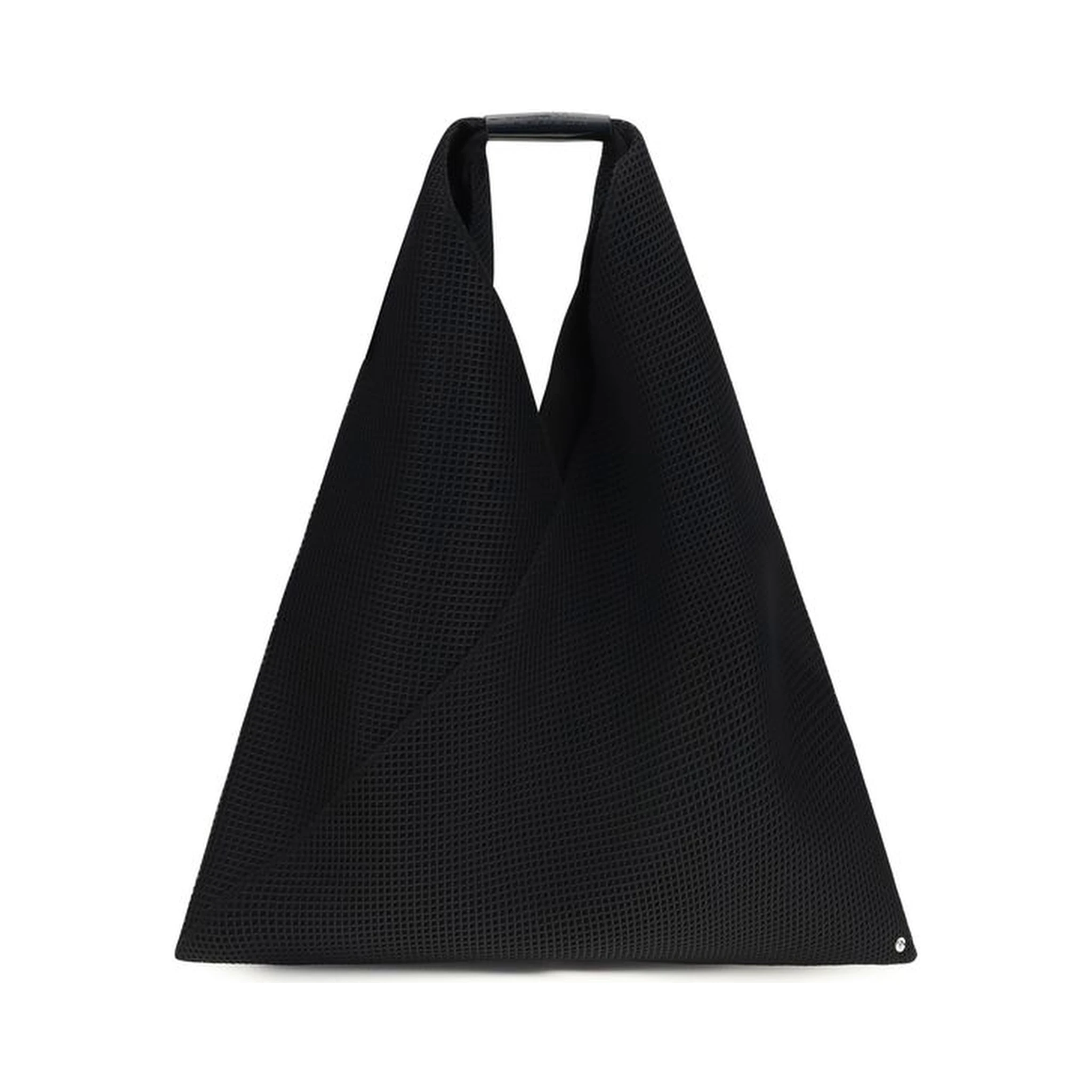 Black Polyester Handbag