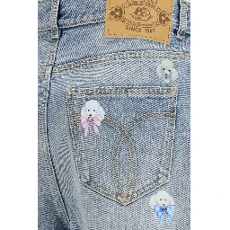 Blue Cotton Relaxed Fit Jeans