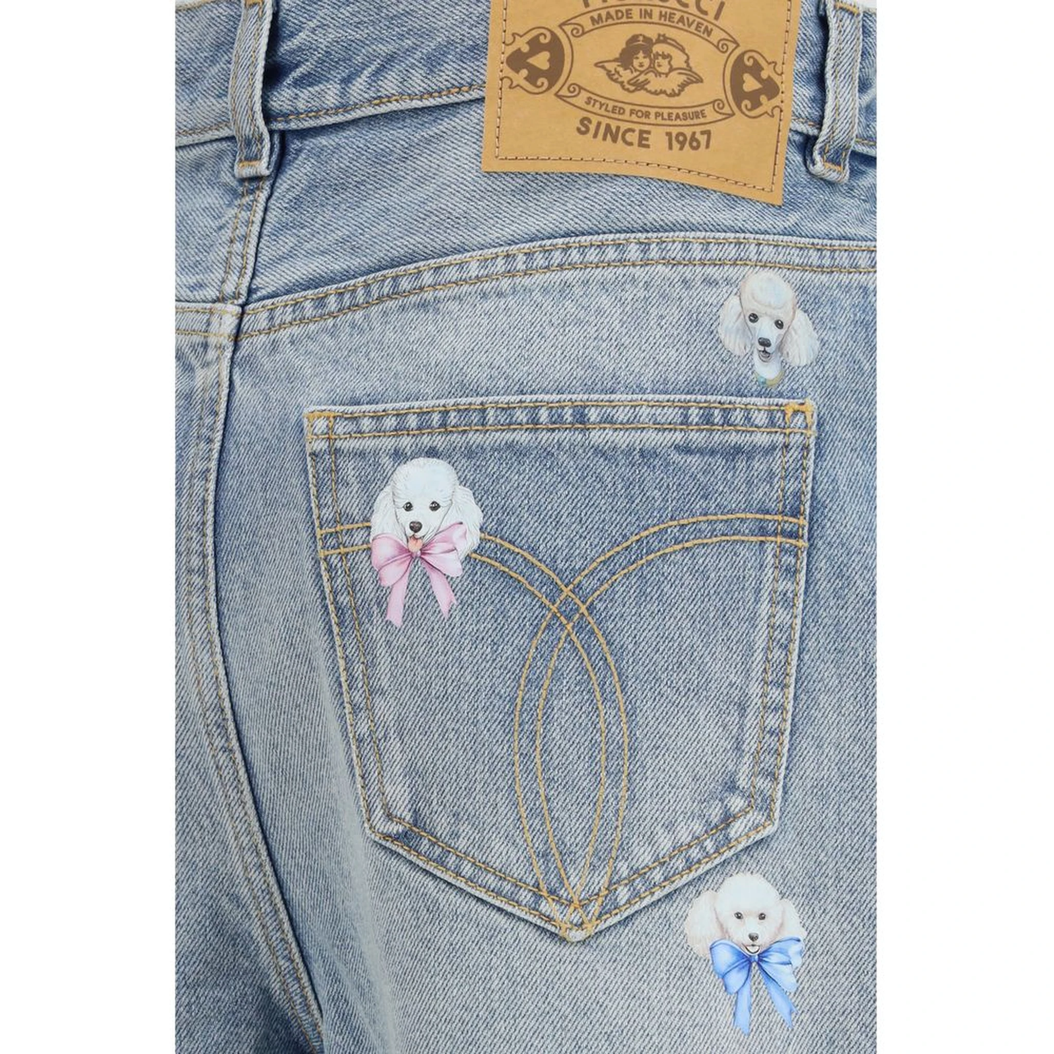 Blue Cotton Relaxed Fit Jeans