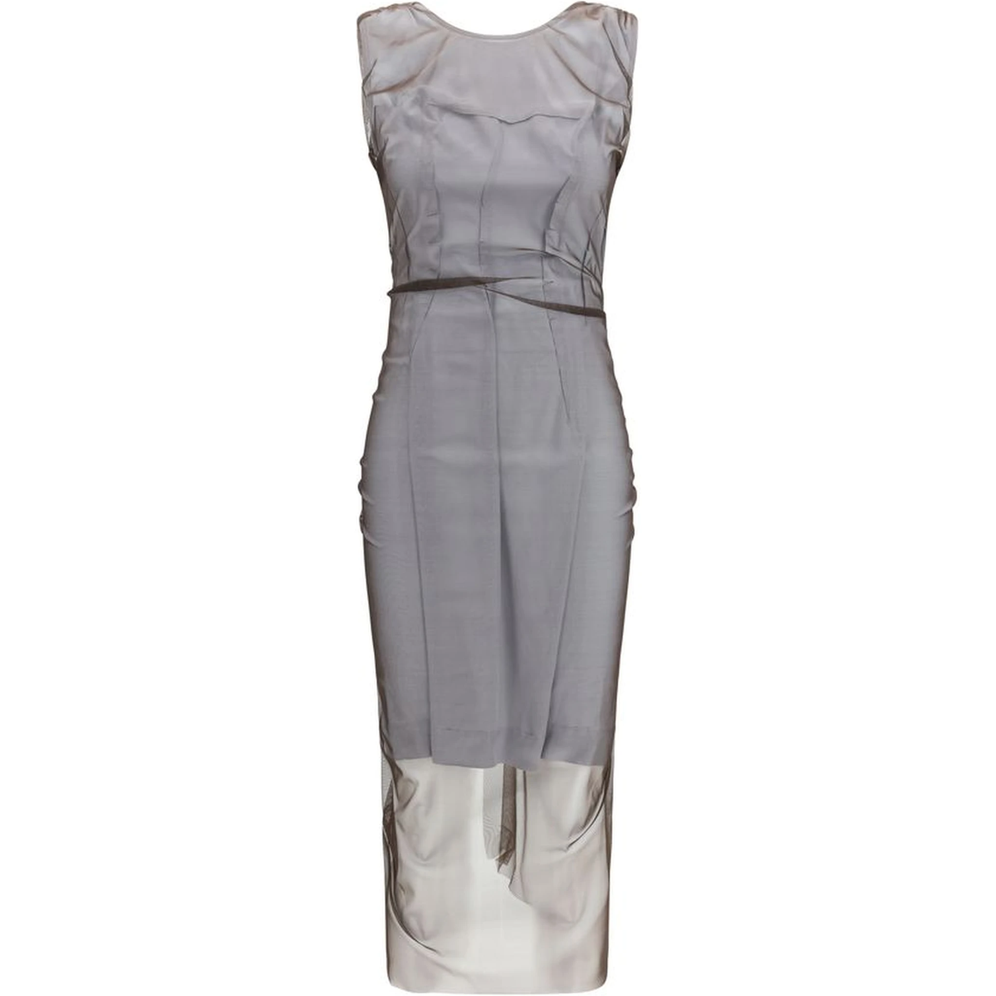 Brown Polyamide Casual Dress