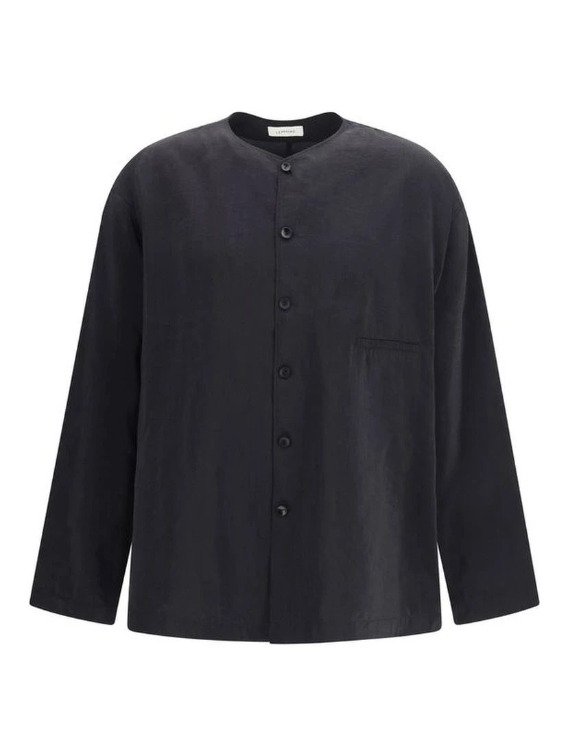 Black Silk Shirt