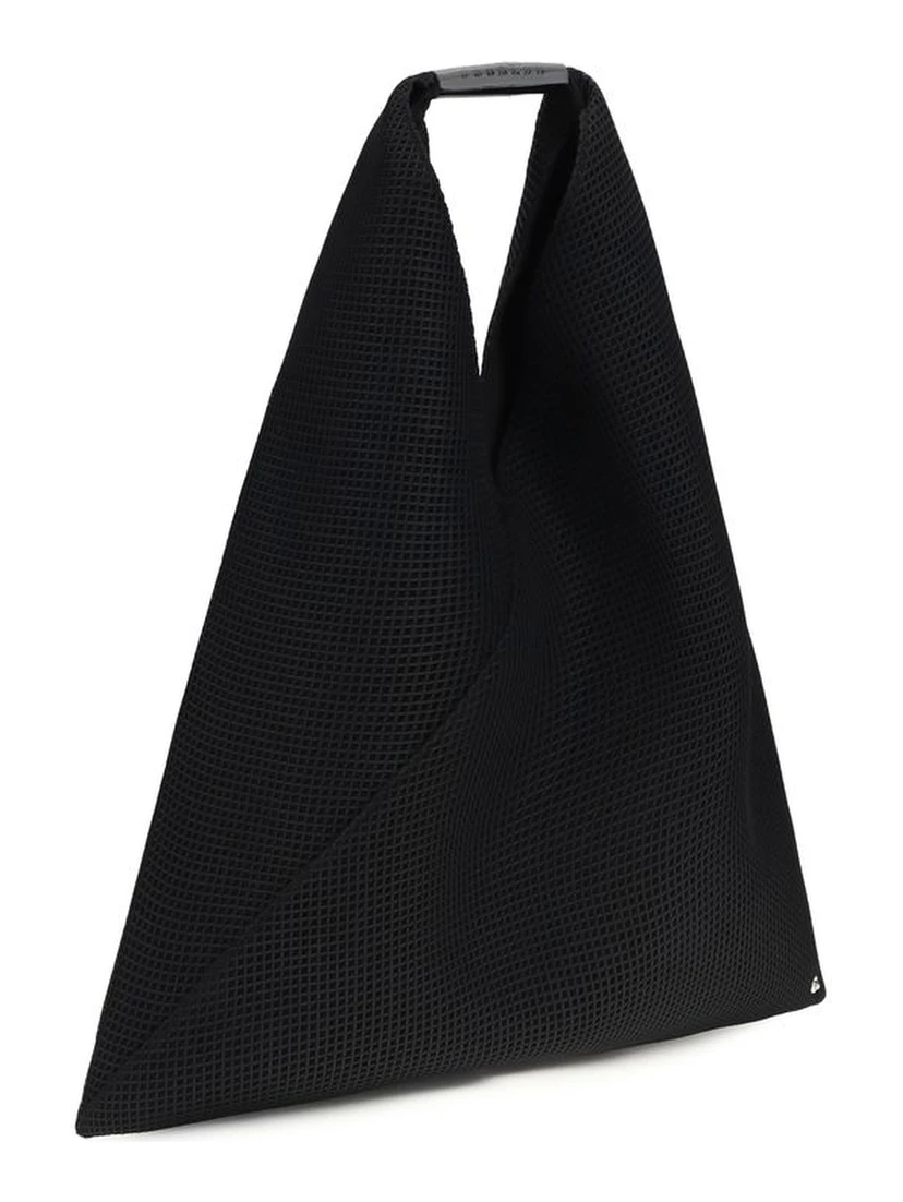 Black Polyester Handbag