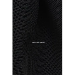 Black Polyester Handbag