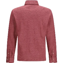 Multicolor Linen Polo Shirt