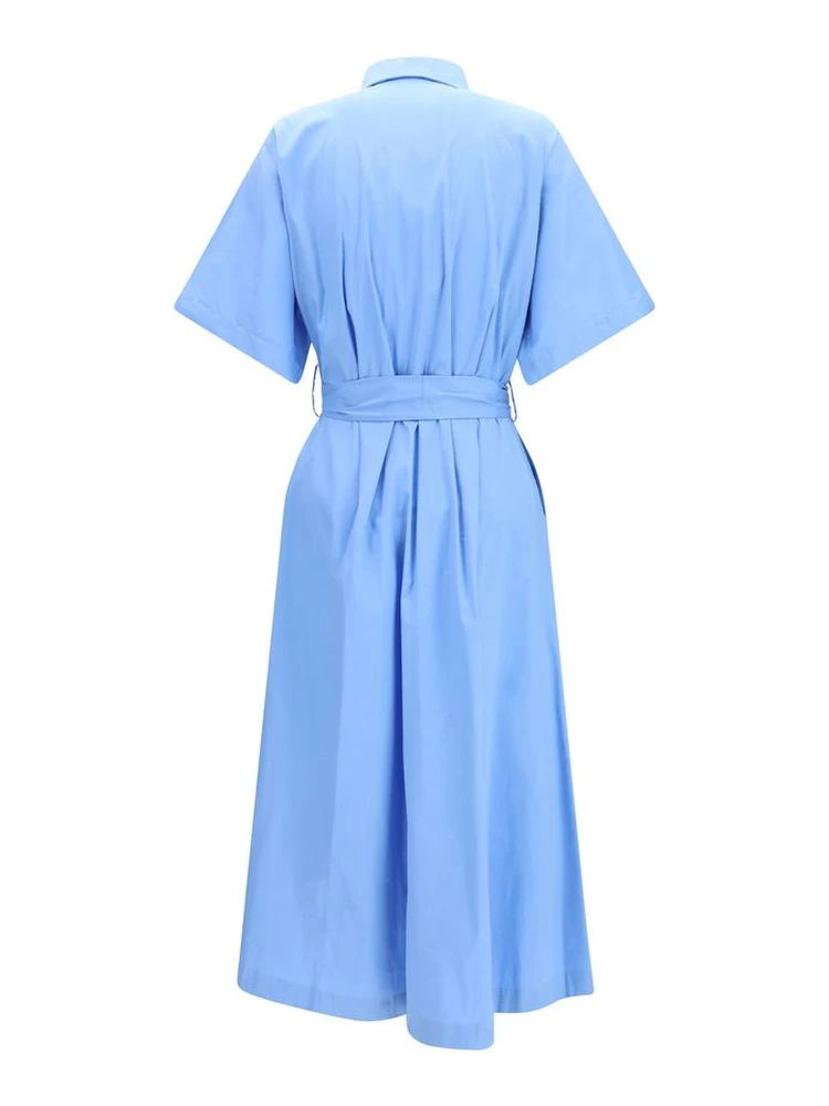 Blue Cotton Casual Dress alternative