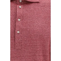 Multicolor Linen Polo Shirt