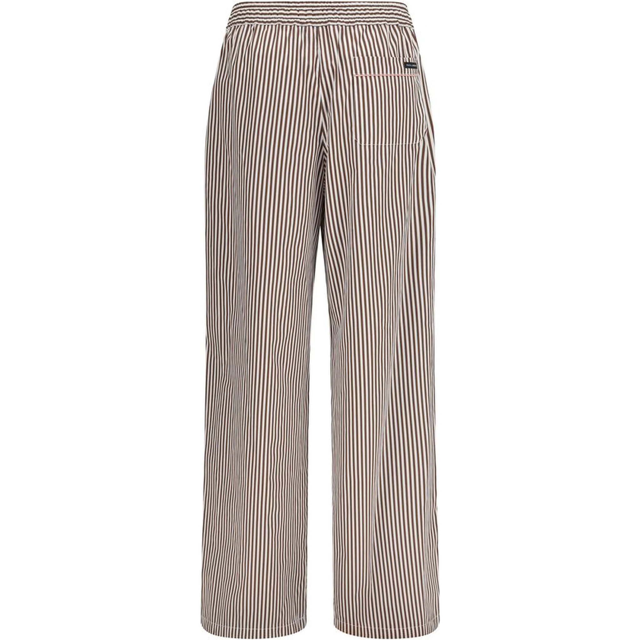 Multicolor Cotton Casual Pants