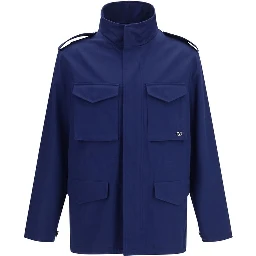 Blue Cotton Coat
