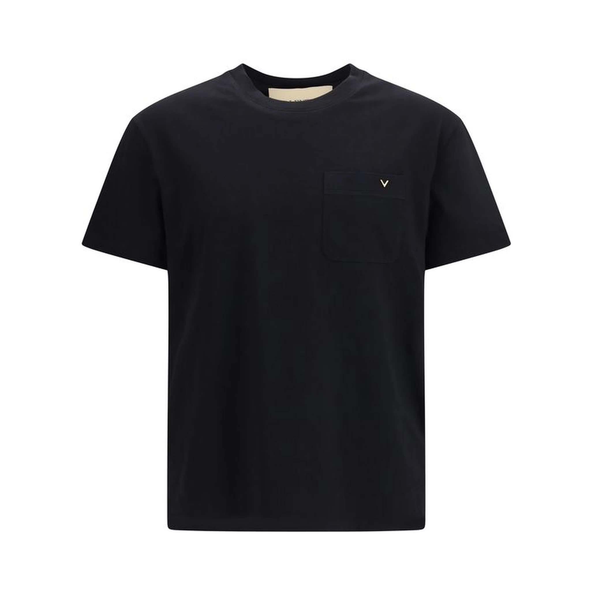 تيشيرت قطني أسود