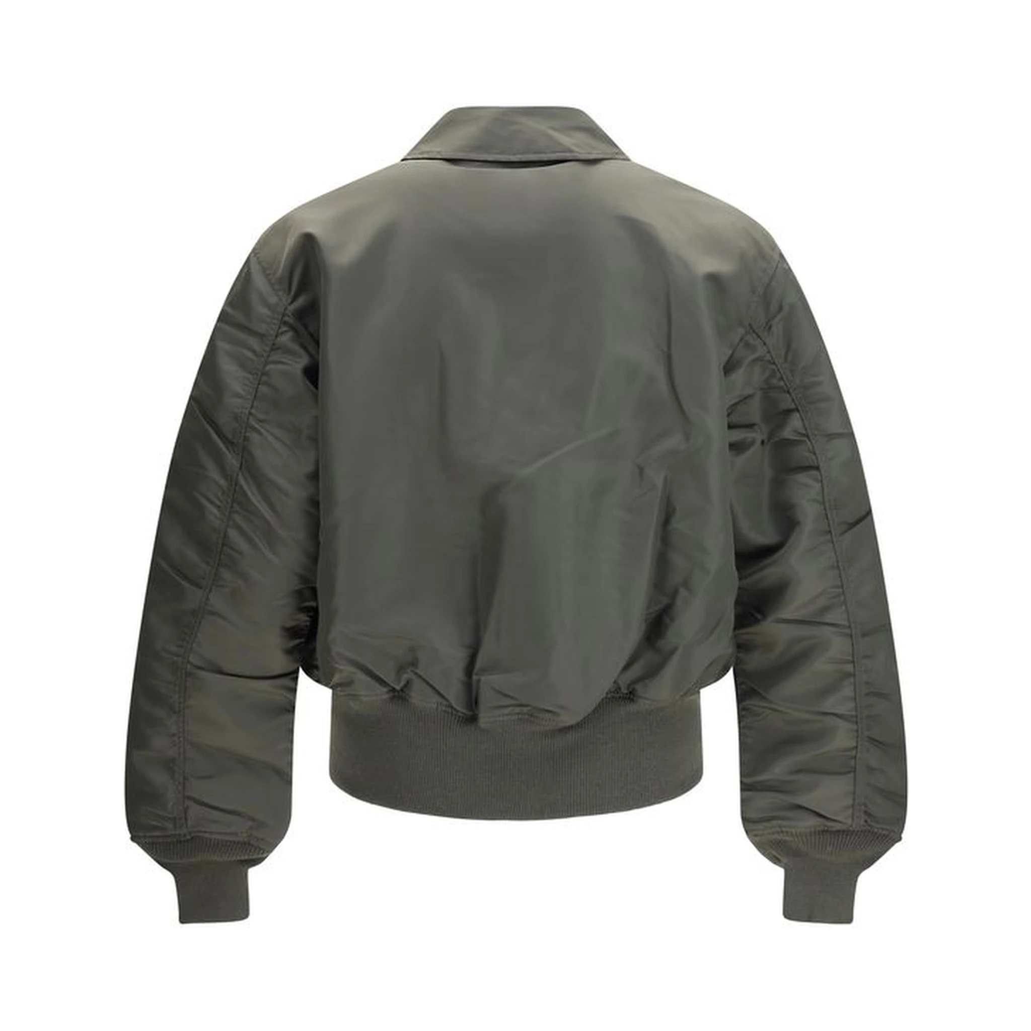 Bicolor Nylon Bomber