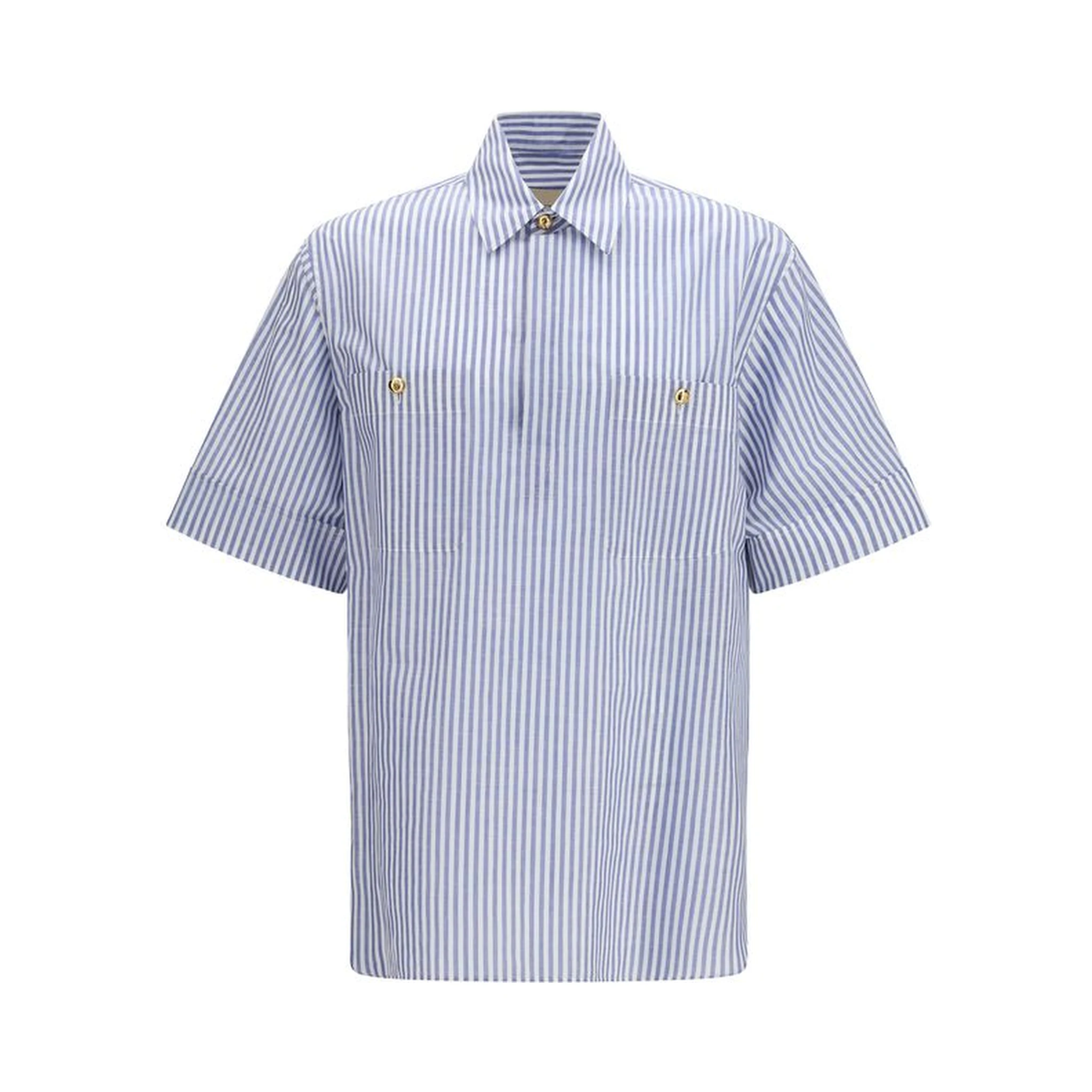 Multicolor Cotton Shortsleeve Shirt