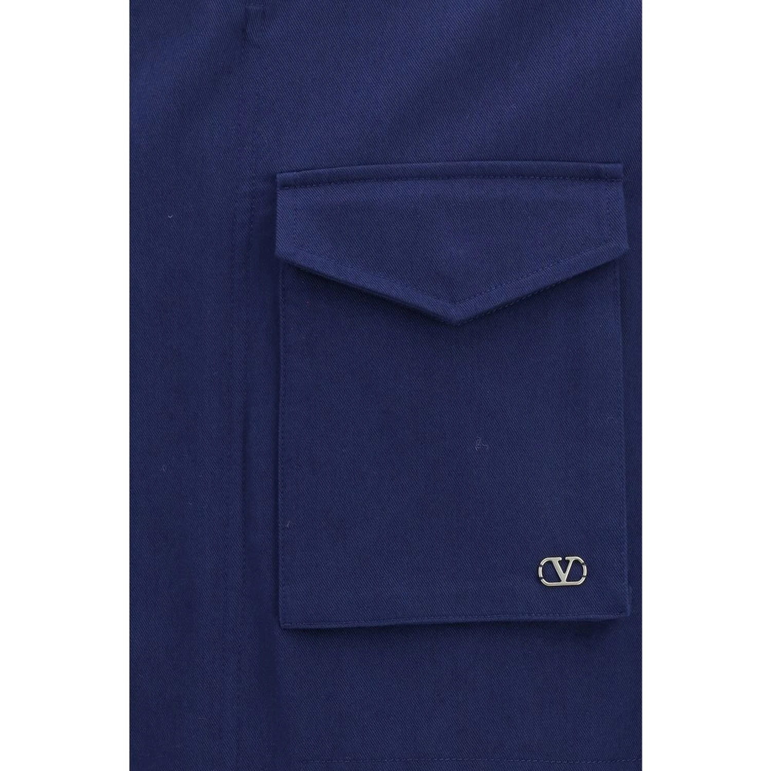 Blue Cotton Coat