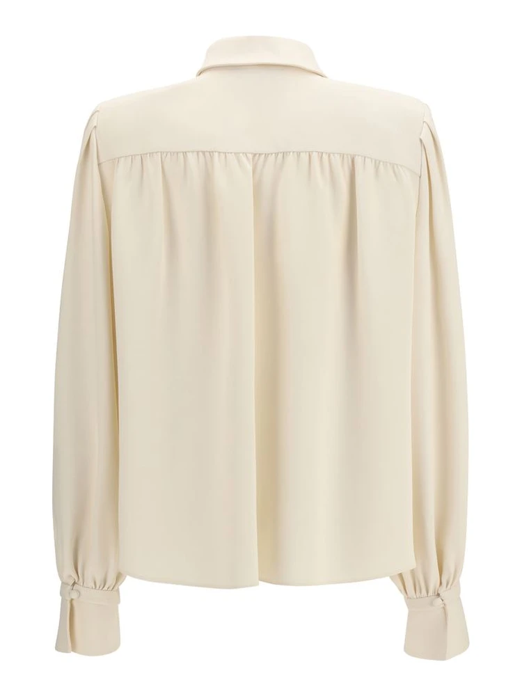 Beige Silk Shirt alternative