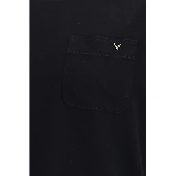 تيشيرت قطني أسود