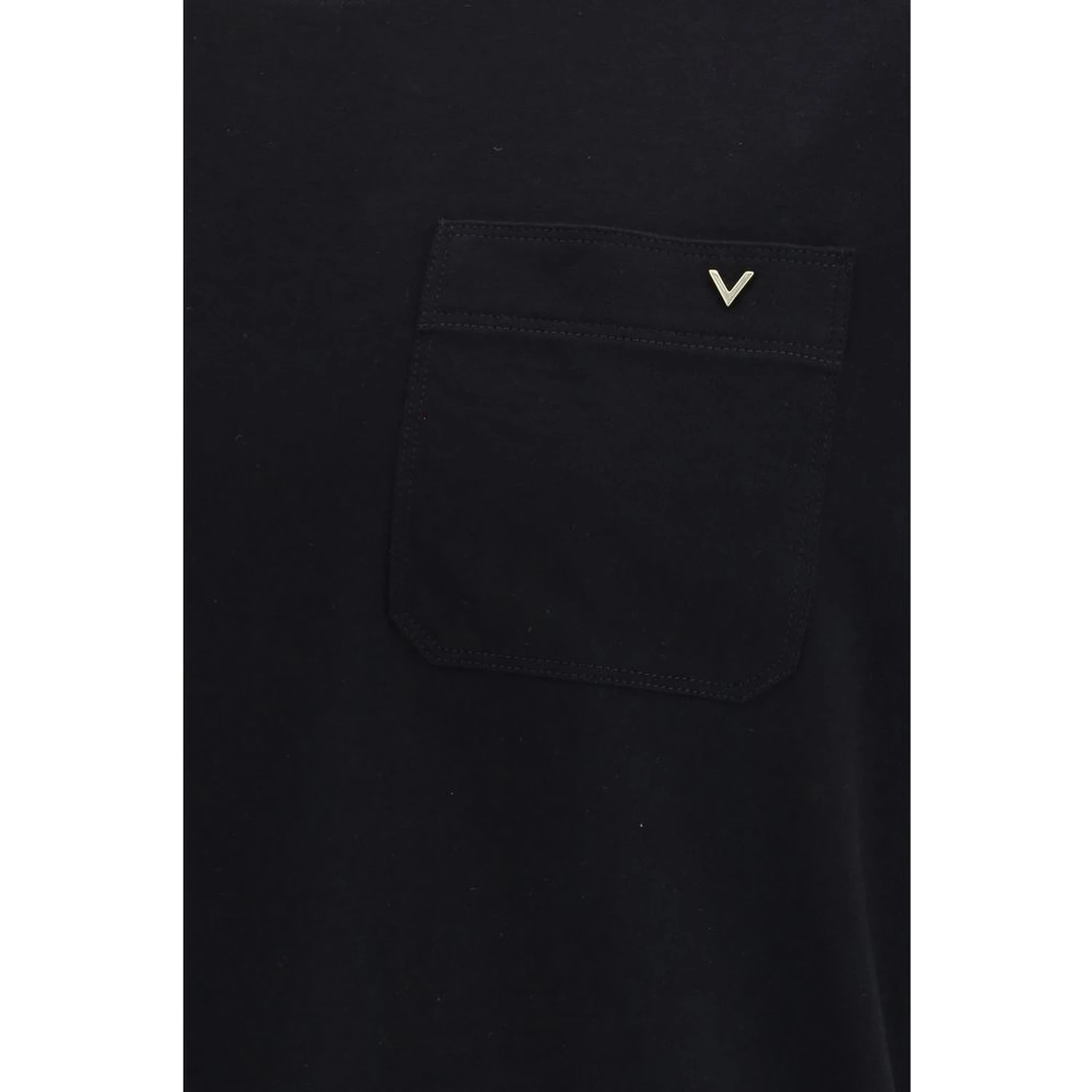 Black Cotton T-Shirt