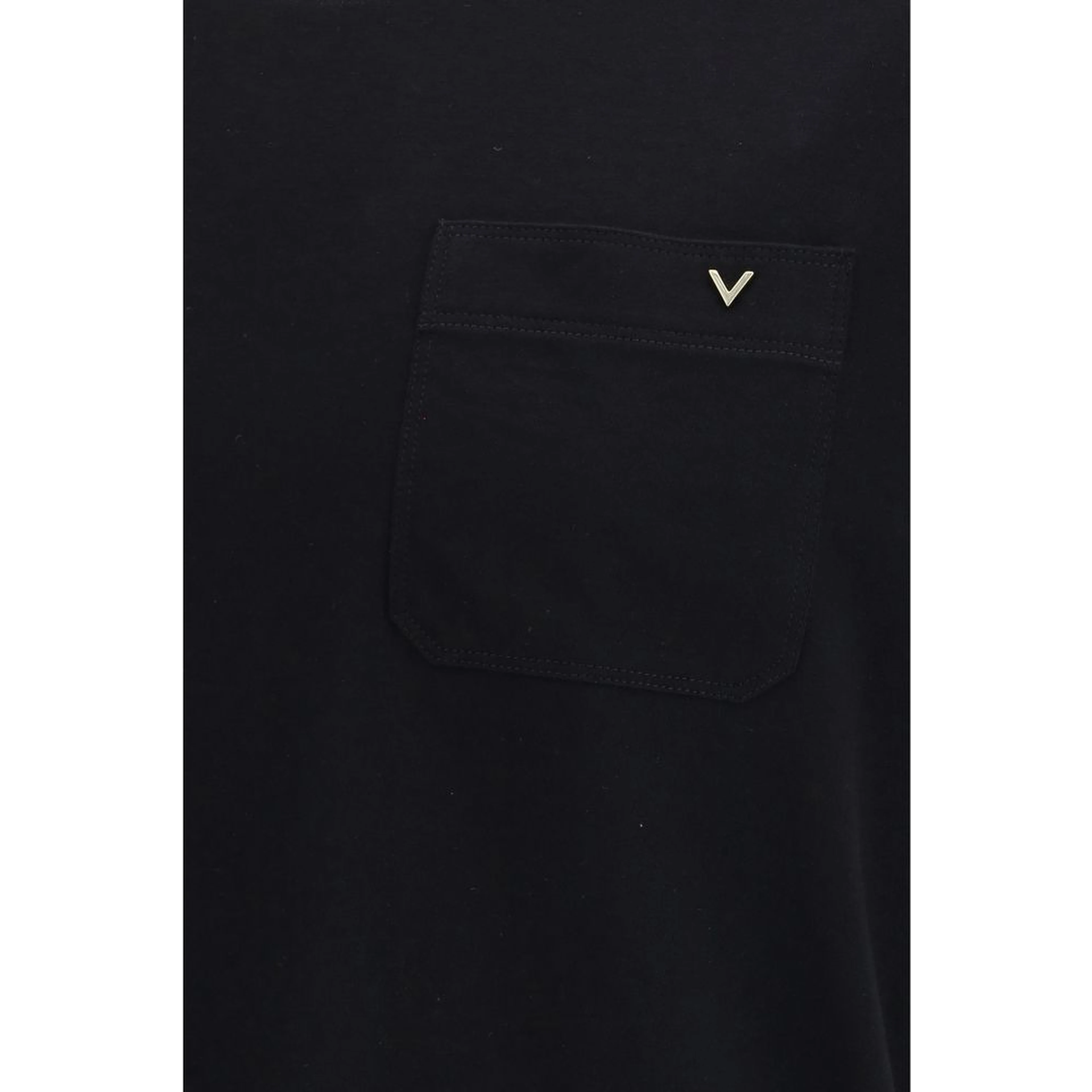Black Cotton T-Shirt