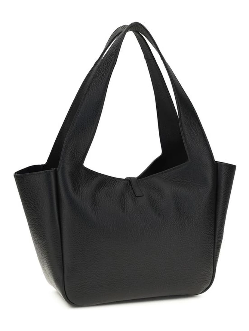 Black Other Fibres Shoulder Bag