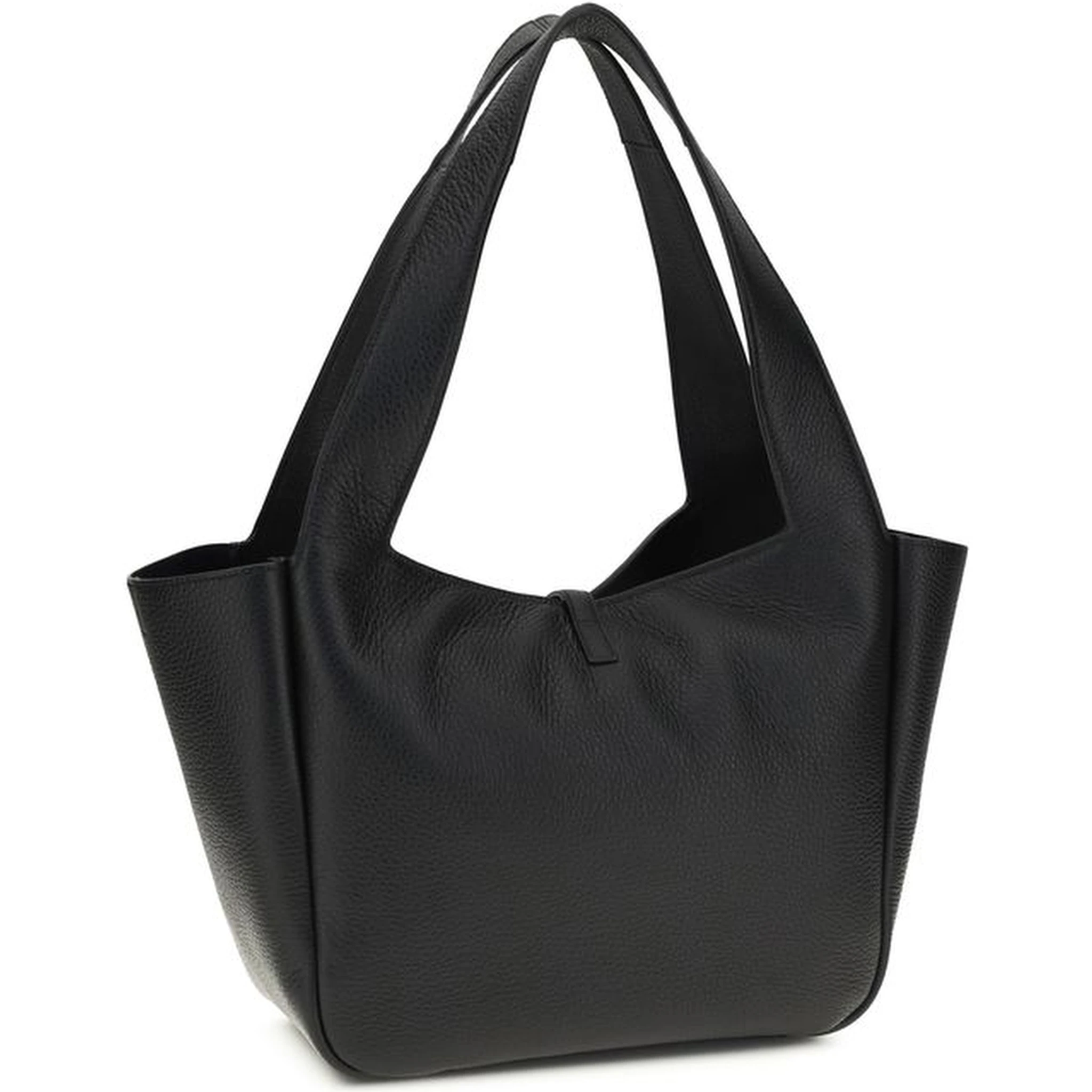 Black Other Fibres Shoulder Bag