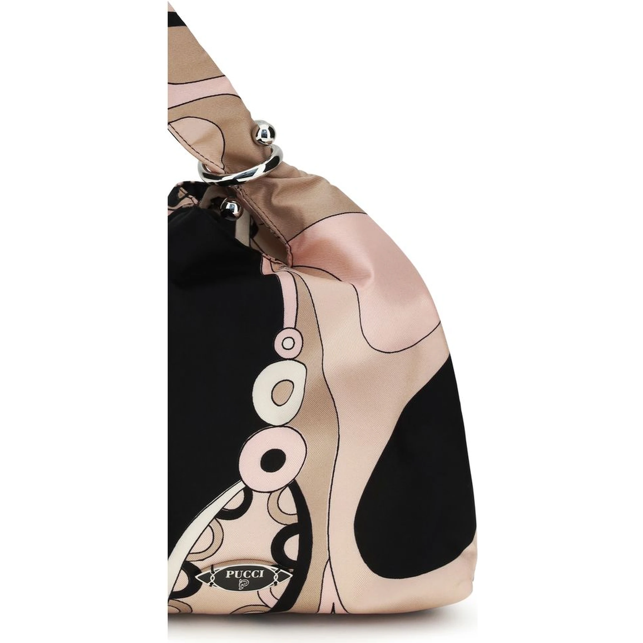 Multicolor Silk Clutch Bag