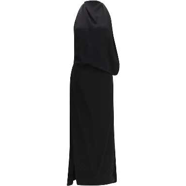 Black Viscose Casual Dress