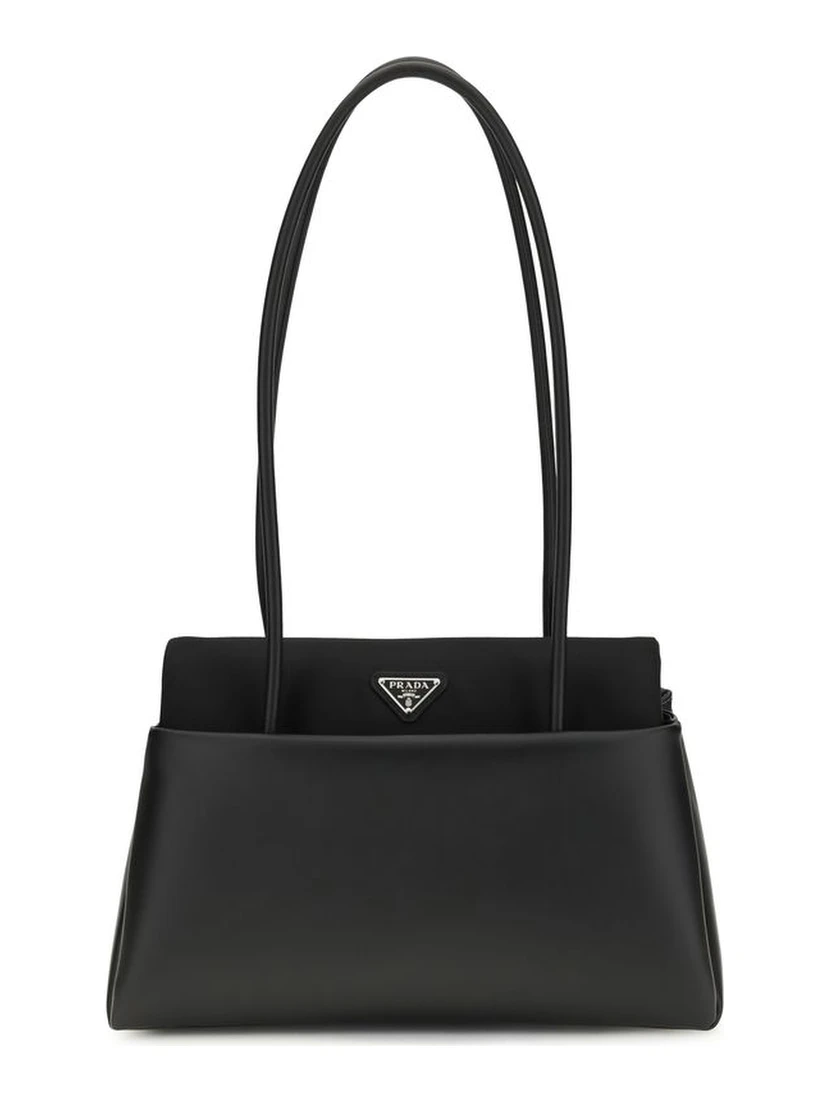Black Calf Leather Bos Taurus Handbag