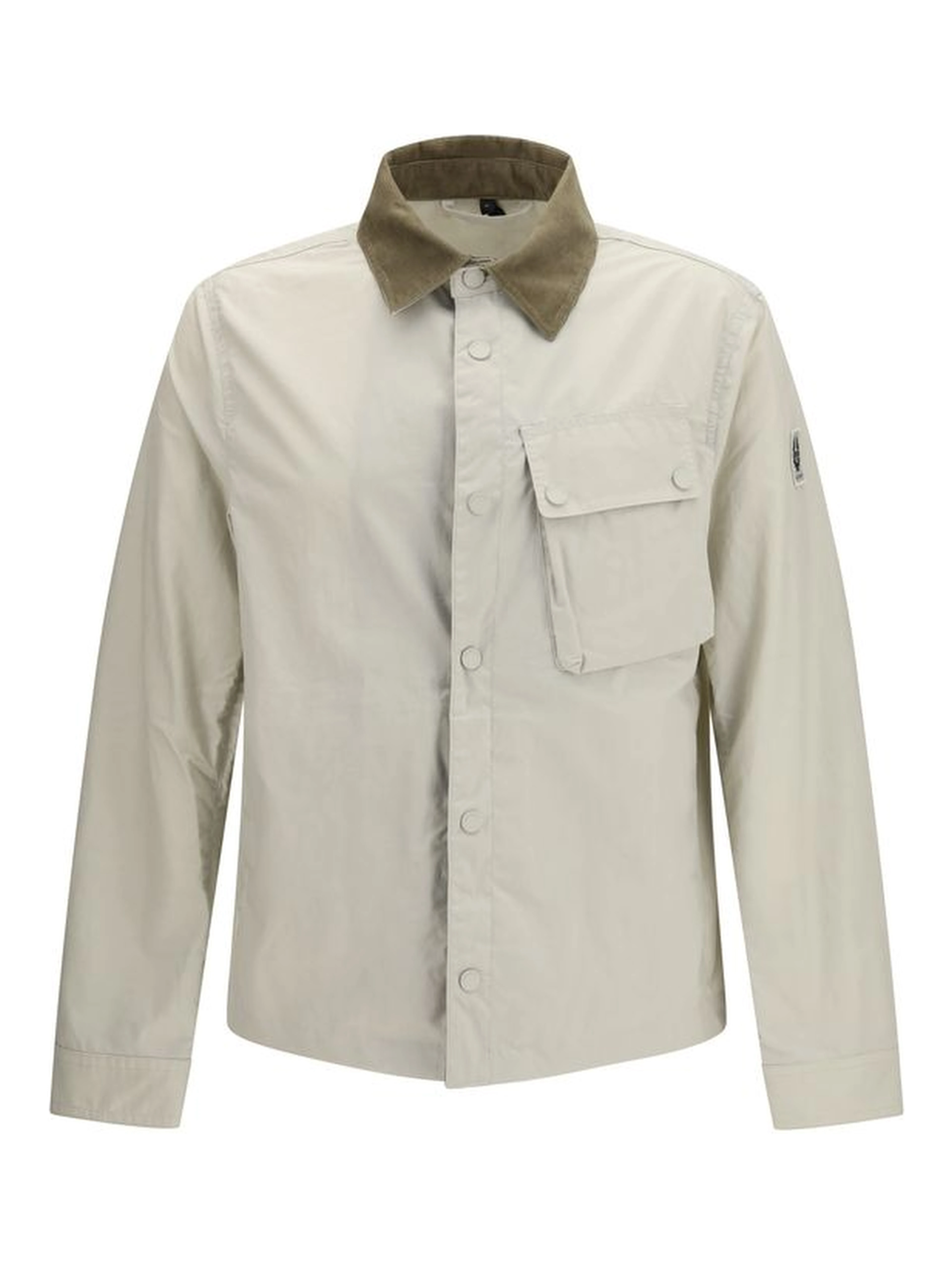 Beige Cotton Coat