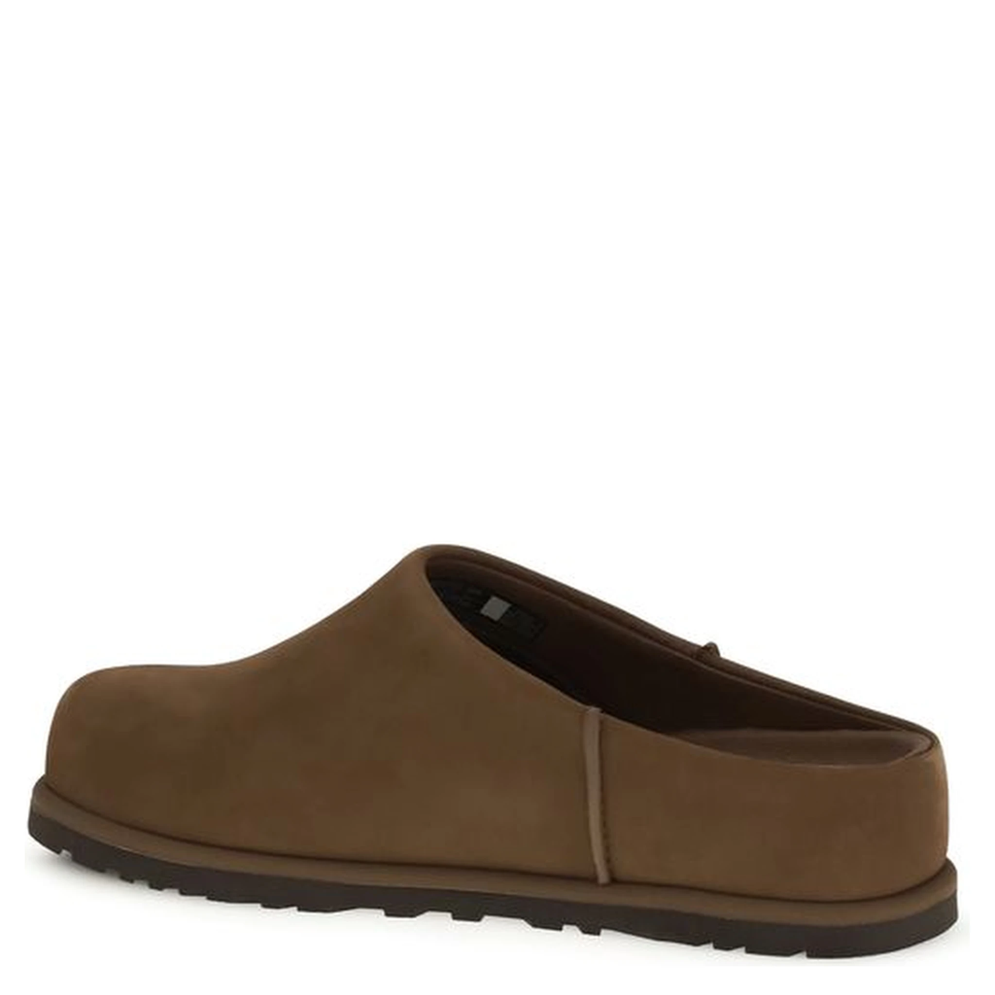 Brown Calf Leather Bos Taurus Clogs