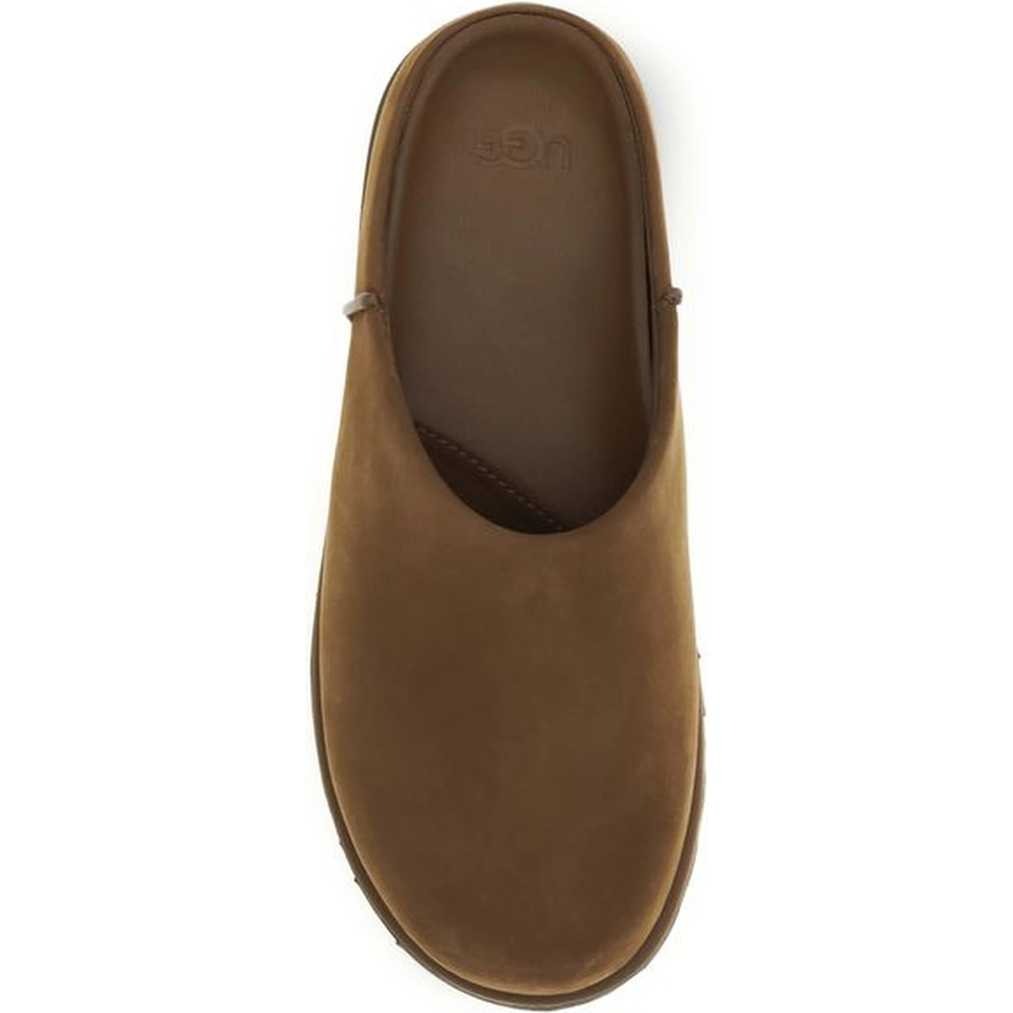 Brown Calf Leather Bos Taurus Clogs
