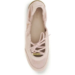 Multicolor Polyester Ballet Flats