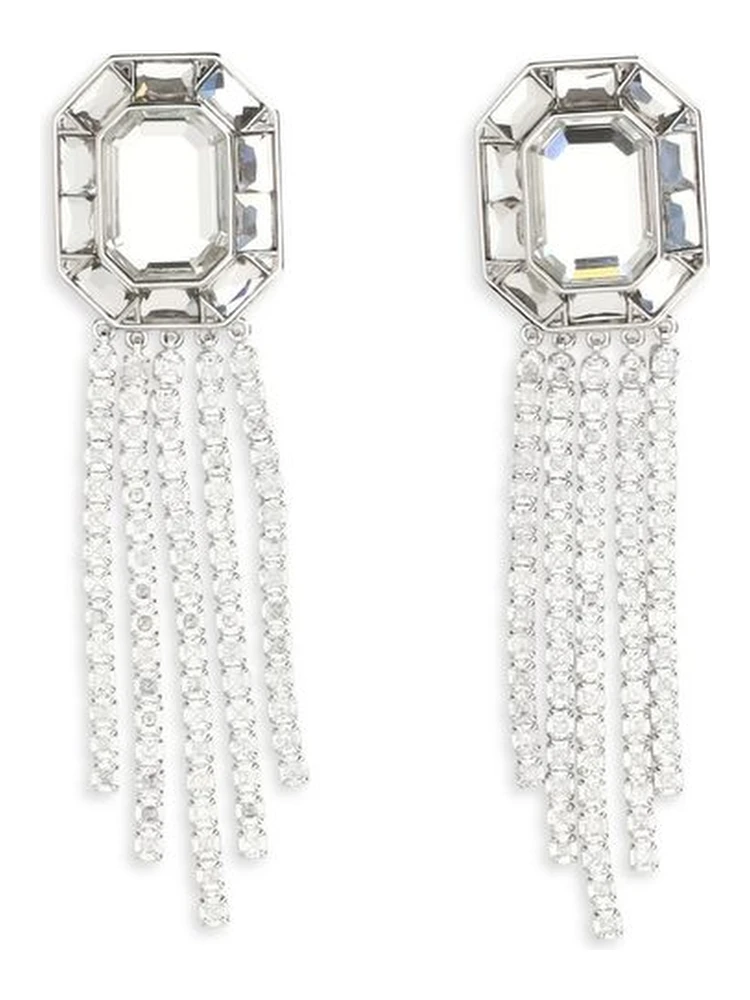 Silver Brass Earrings