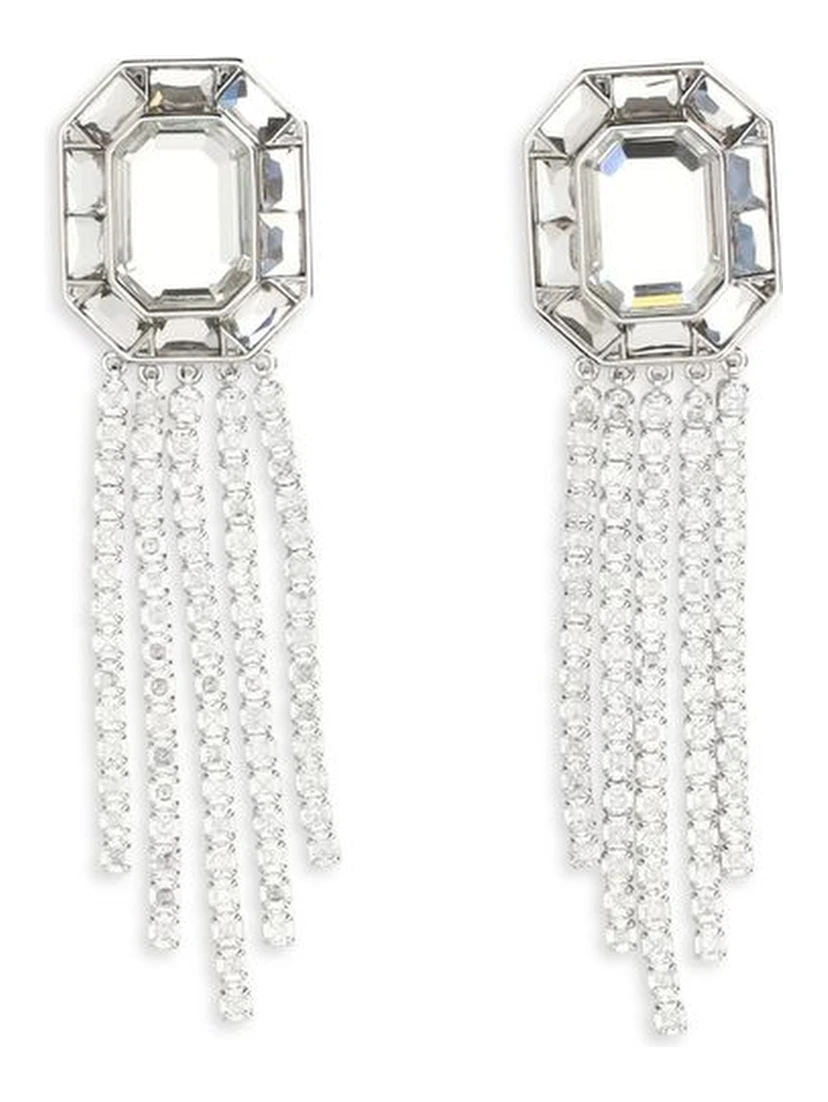 Silver Brass Earrings