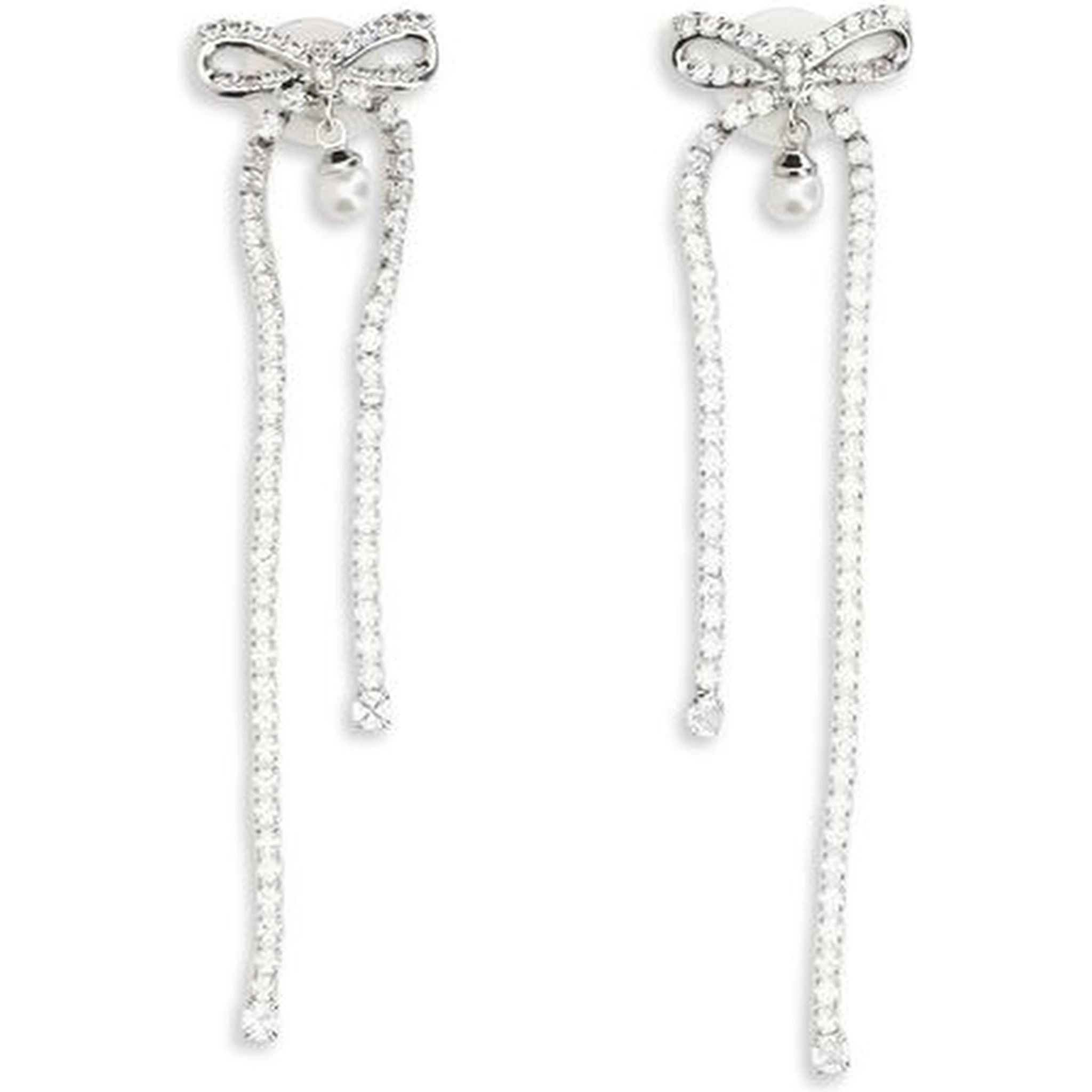 Silver Brass Earrings